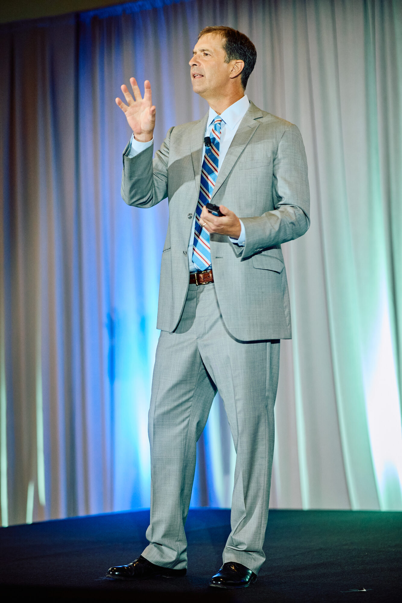 Cam Marston on stage